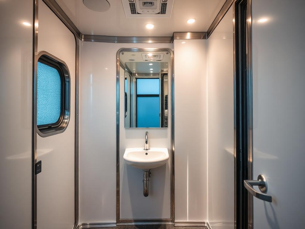 Luxury Restroom Trailers in Athens, OH